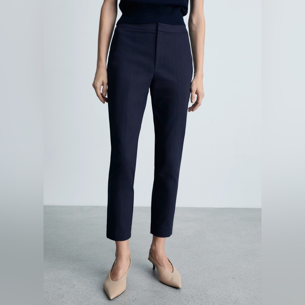 Mango Crop Skinny Pants